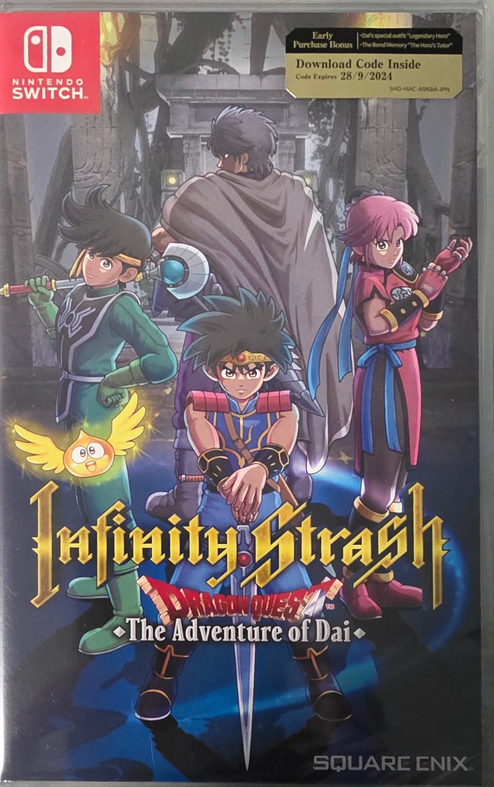 Infinity Strash: Dragon Quest The Adventure Of Dai Asian English Switch