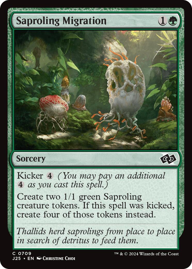 Saproling Migration (Magic Foundations Jumpstart)