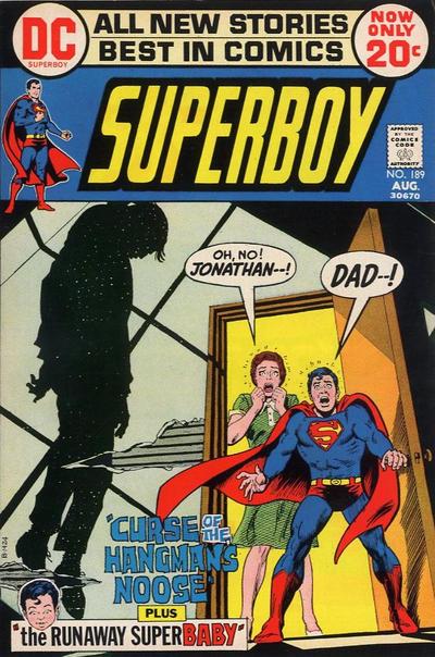 Superboy #189 (1972) Comic Books Superboy