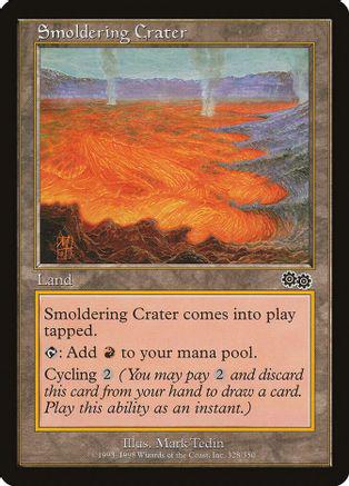 Smoldering Crater Magic Urzas Saga