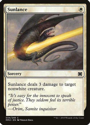 Sunlance Magic Modern Masters 2015