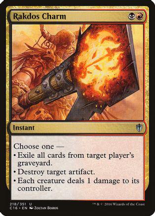 Rakdos Charm Magic Commander 2016