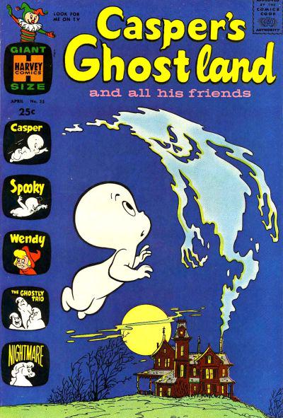 Casper's Ghostland #35 (1967) Comic Books Casper's Ghostland