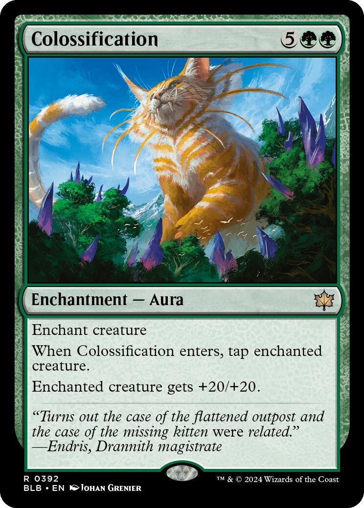 Colossification (Magic Bloomburrow)