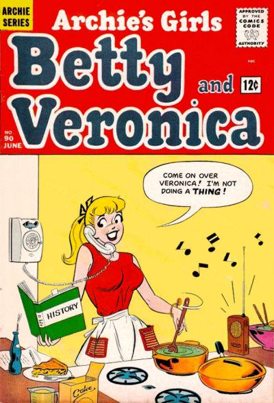 Archie's Girls Betty and Veronica #90 (1963) Comic Books Archie's Girls Betty and Veronica