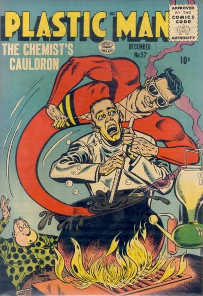 Plastic Man #57 (1955) Comic Books Plastic Man