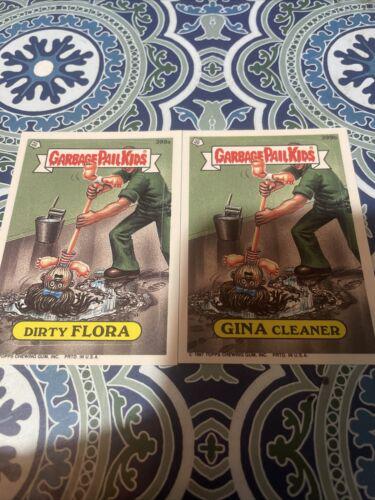 GINA Cleaner #399b 1987 Garbage Pail Kids