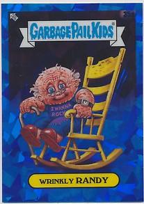 Wrinkly RANDY #35a Garbage Pail Kids 2020 Sapphire