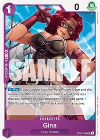 Gina OP07-065 One Piece 500 Years in the Future