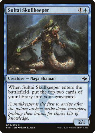 Sultai Skullkeeper #053 Magic Fate Reforged