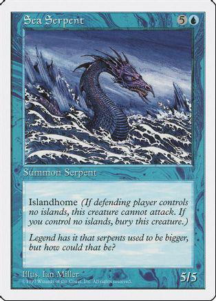 Sea Serpent Magic 5th Edition