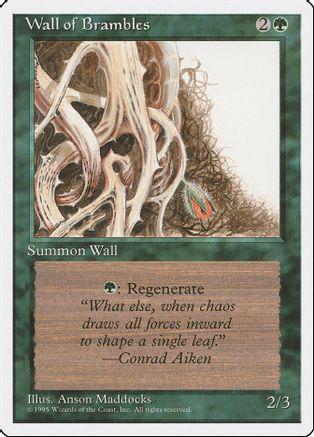 Wall of Brambles Magic 4th Edition