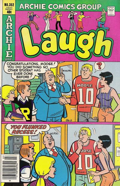Laugh Comics #352 (1980) Comic Books Laugh Comics