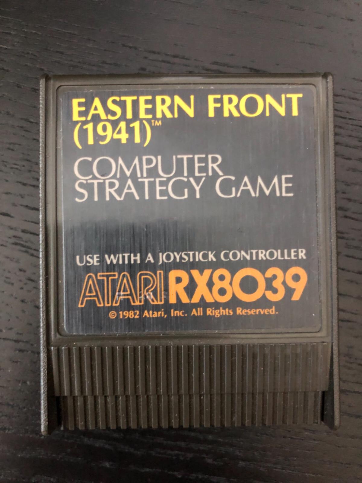 Eastern Front Atari 400