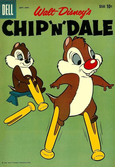 Chip 'n' Dale #19 (1959) Comic Books Chip 'n' Dale