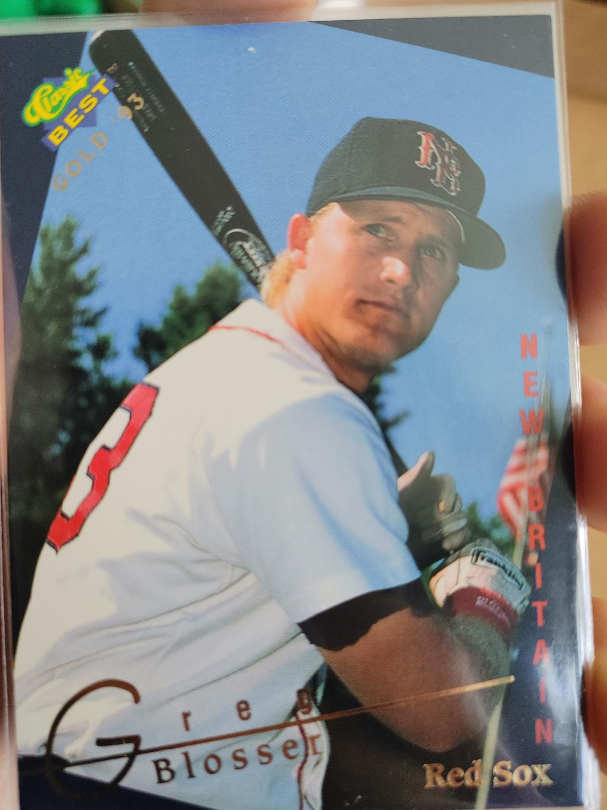Greg Blosser #27 Baseball Cards 1993 Classic Best Gold