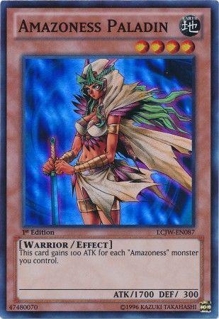 Amazoness Paladin LCJW-EN087 YuGiOh Legendary Collection 4: Joey's World Mega Pack
