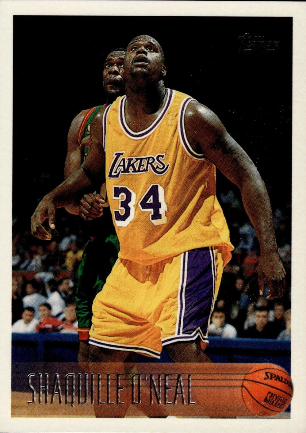 Shaquille O'Neal #220 1996-97 Topps Basketball
