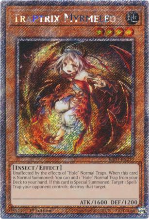 Traptrix Myrmeleo RA04-EN210 YuGiOh Quarter Century Stampede
