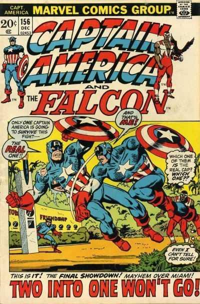Captain America #156 (1972) Comic Books Captain America