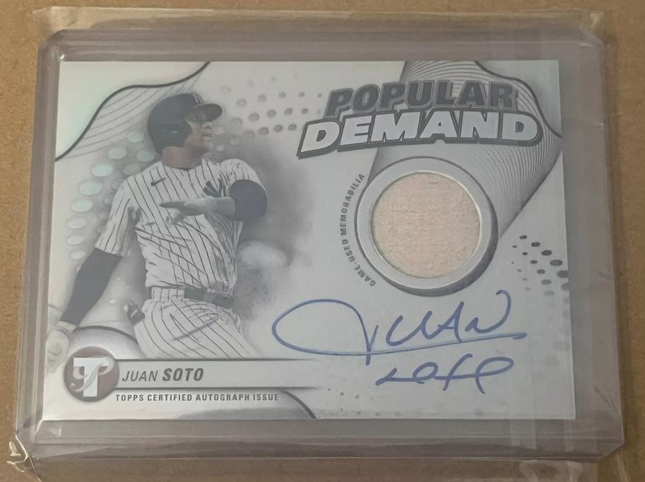 Juan Soto #DPAR-JS Prices | 2024 Topps Pristine Popular Demand