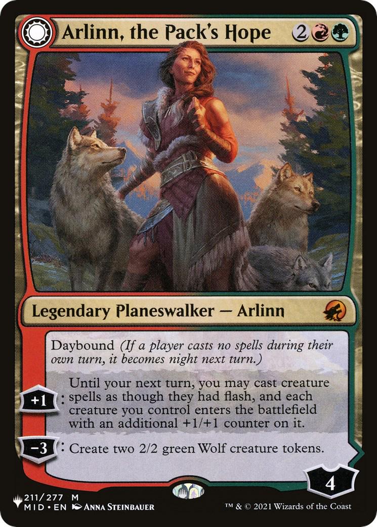 Arlinn, the Pack's Hope #211 Magic The List Reprints