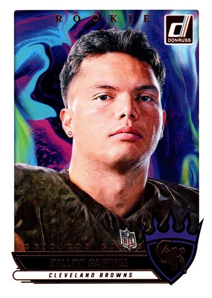 2025 Panini Donruss Rookie Gridiron Kings Dillon Gabriel #RGK-DGL card