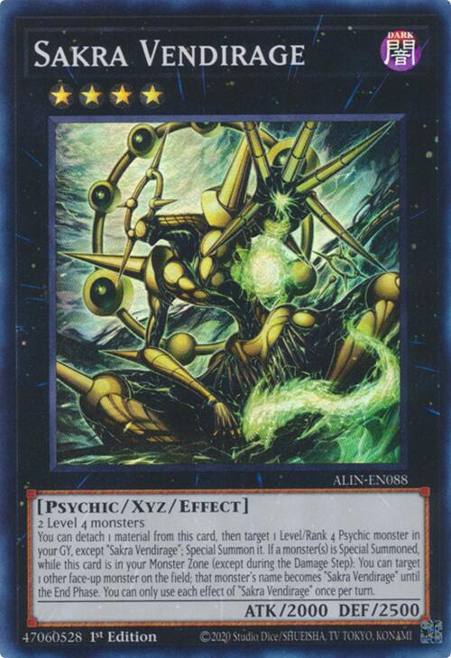 Sakra Vendirage ALIN-EN088 YuGiOh Alliance Insight