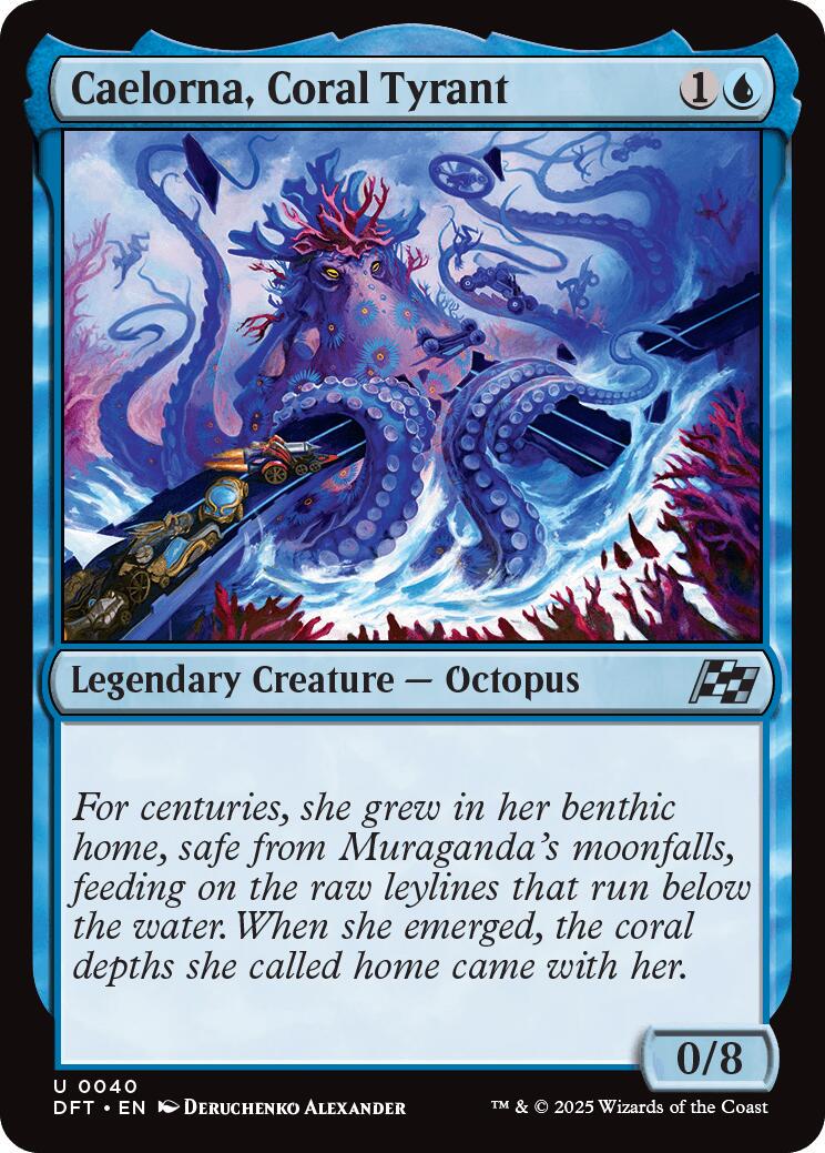 Caelorna, Coral Tyrant (Magic Aetherdrift)