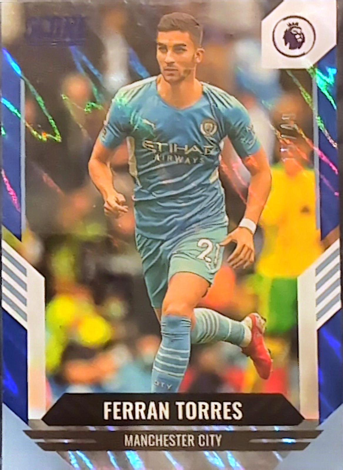 Ferran Torres #8 2021 Panini Score Premier League