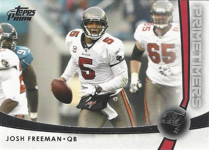 Josh Freeman #PT-JF Football Cards 2012 Topps Prime Primetimers