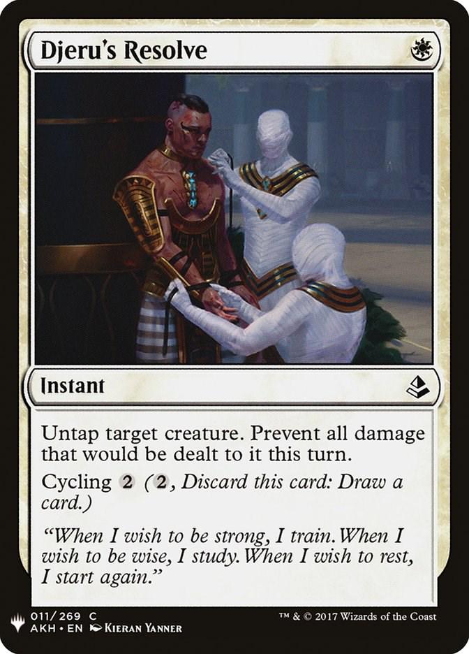 Djeru's Resolve #11 Magic The List Reprints
