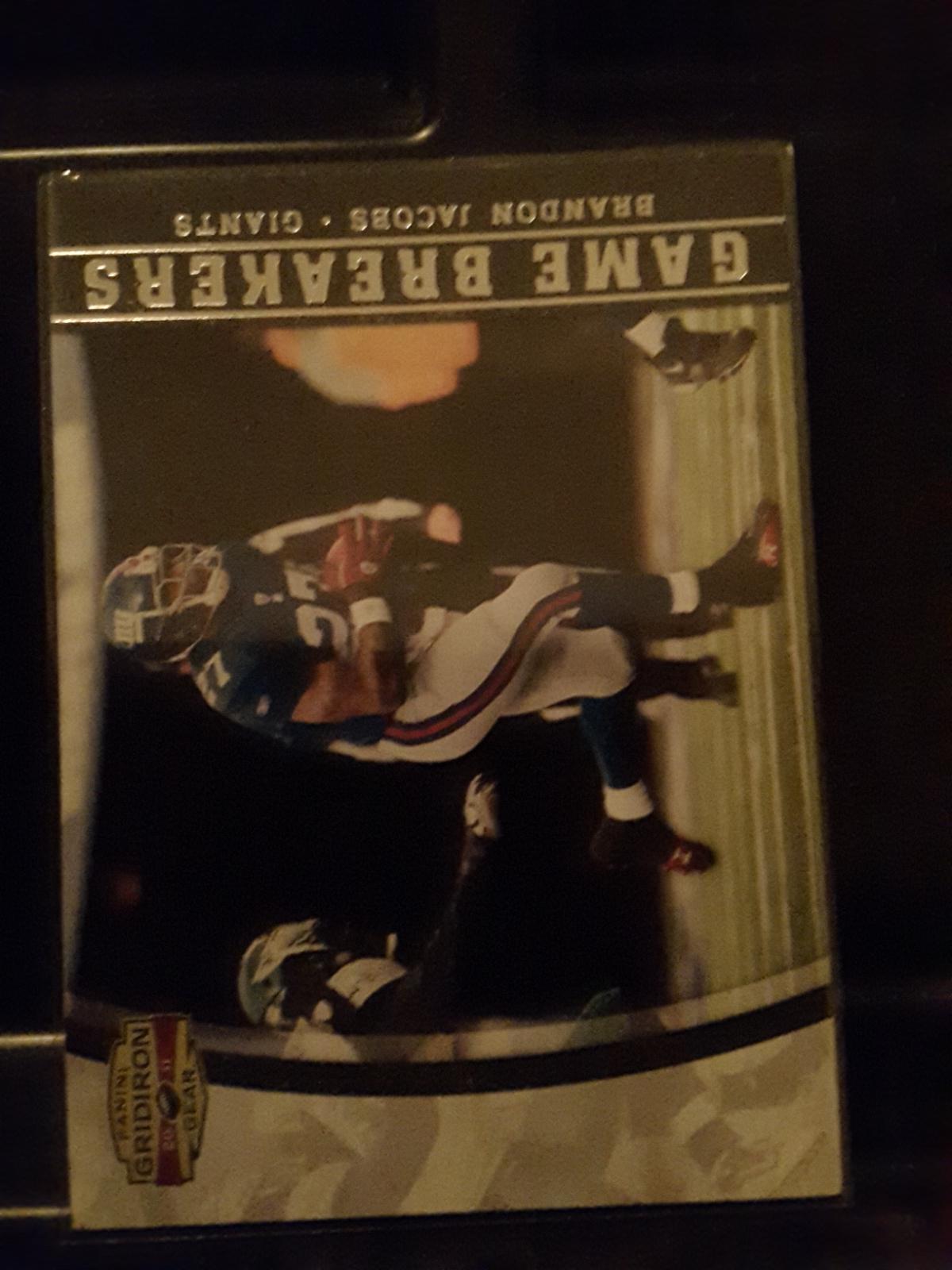 Brandon Jacobs #28 Football Cards 2011 Panini Gridiron Gear