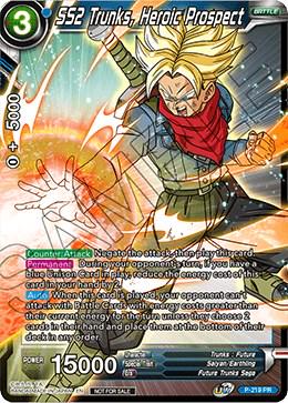 SS2 Trunks, Heroic Prospect P-219 Dragon Ball Fusion World Promos