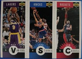 Van Exel, Starks, Cassell