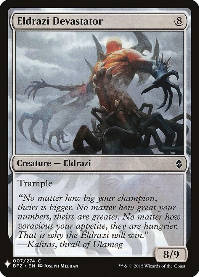 Eldrazi Devastator #7 Magic The List Reprints