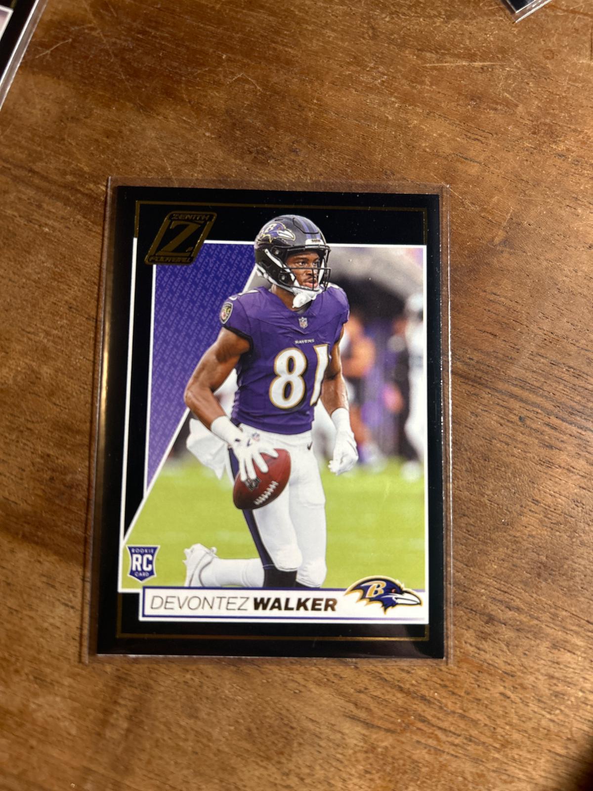 Devontez Walker #128 Football Cards 2024 Panini Zenith