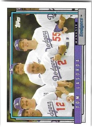 Tom Lasorda #261 Baseball Cards 1992 Topps