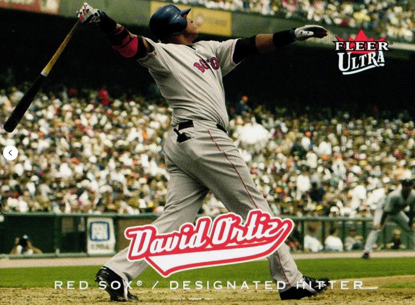 David Ortiz #17 2005 Fleer Ultra Baseball