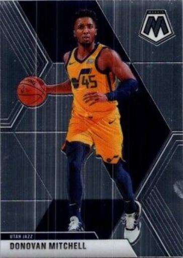 Donovan Mitchell #13 Basketball Cards 2019 Panini Mosaic