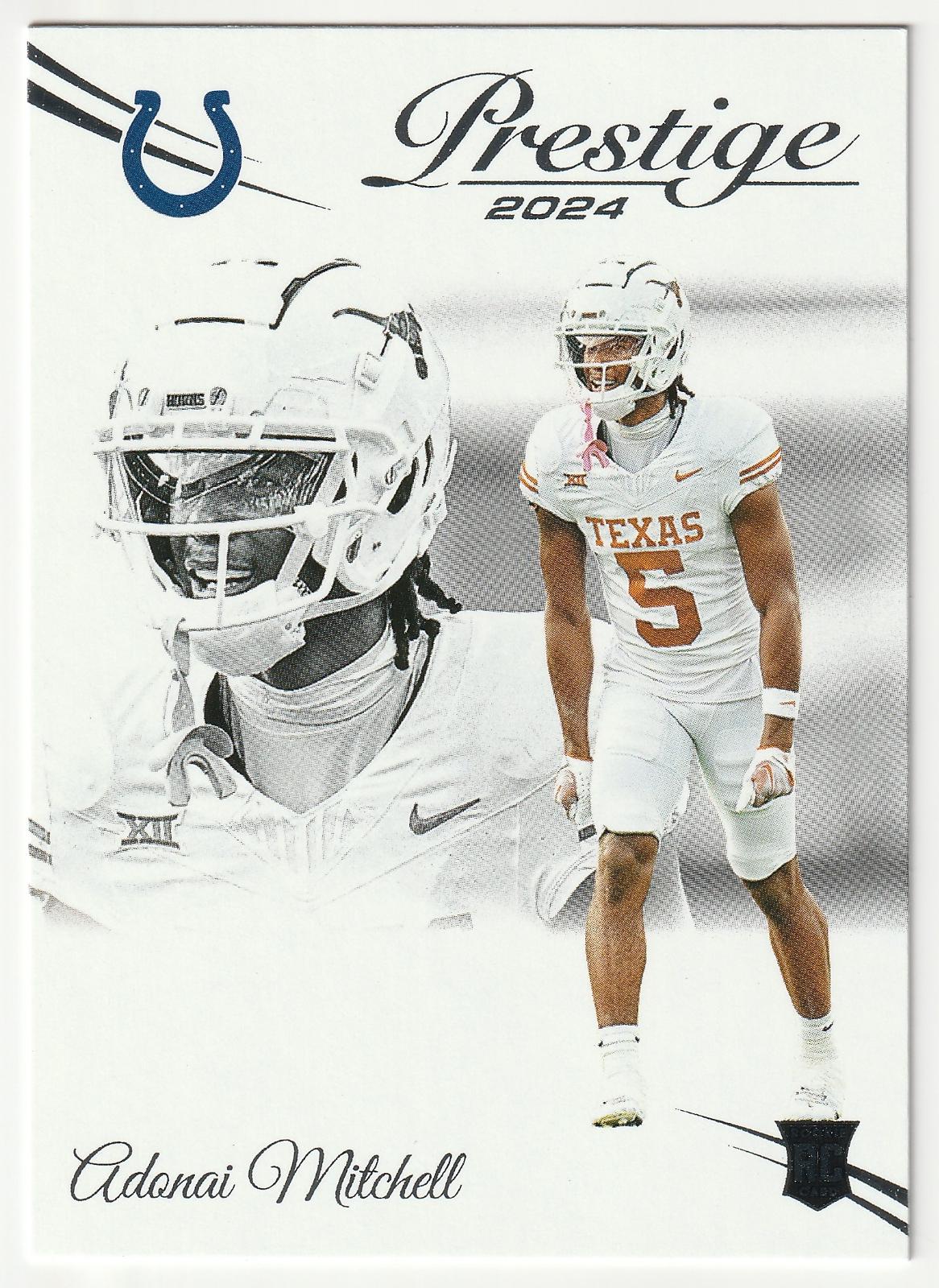 Adonai Mitchell #325 Football Cards 2024 Panini Prestige