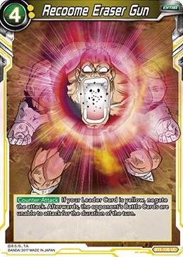 Recoome Eraser Gun BT1-106 Dragon Ball Super Galactic Battle