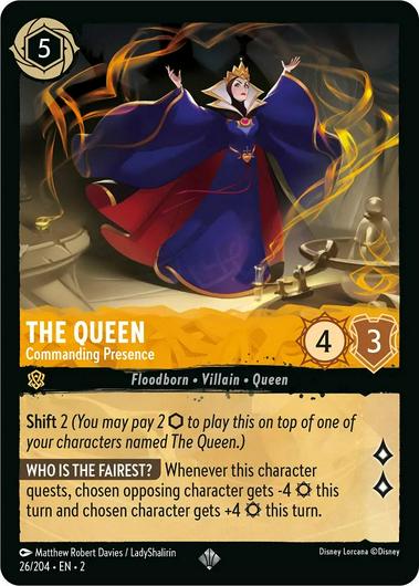 The Queen - Commanding Presence #26 Cover Art
