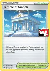 Temple Of Sinnoh [Prize Pack] #155 Pokemon Astral Radiance Prices