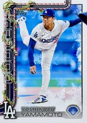 Yoshinobu Yamamoto #H159 Prices | 2025 Topps Holiday | Baseball Cards