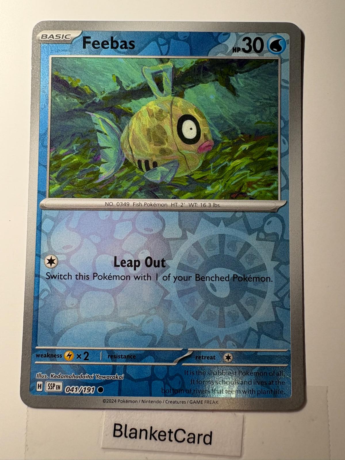Feebas [Reverse Holo] | Ungraded | Pokemon Surging Sparks