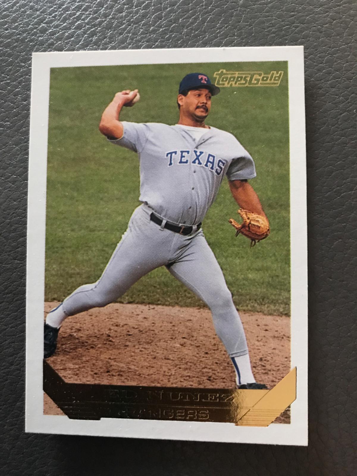 Ed Nunez #19 Baseball Cards 1993 Topps Gold