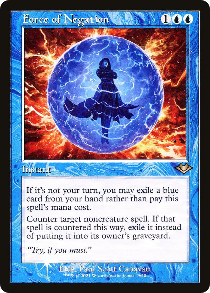 Force of Negation [Retro Foil] #9 Prices | Magic Modern Horizons