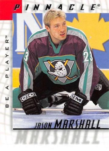 Jason Marshall #54 Hockey Cards 1997 Pinnacle Be A Player