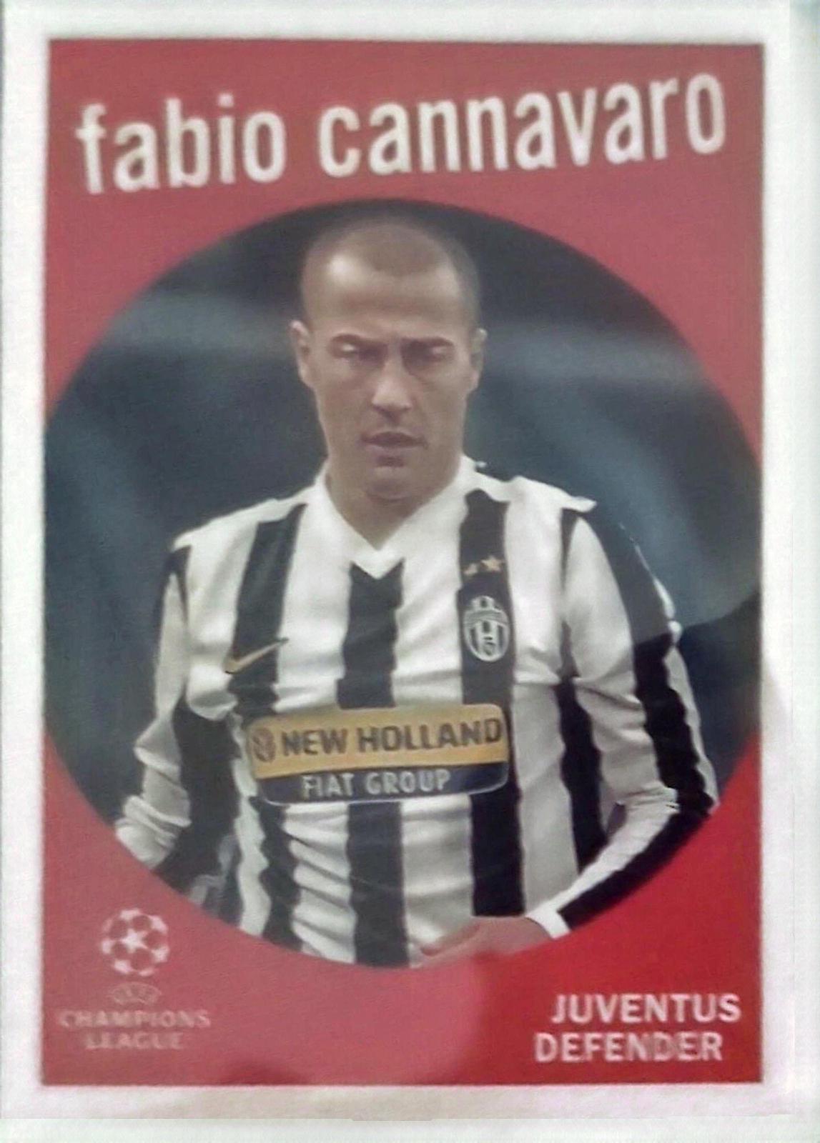 Fabio Cannavaro #59-17 Soccer Cards 2022 Topps UEFA Club Competitions 1959